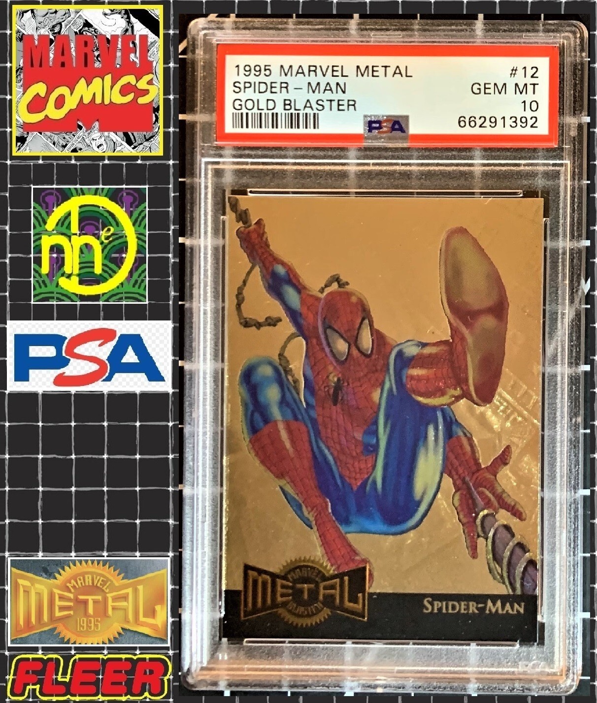 1995 Marvel メタルケーブルゴールドブラスター