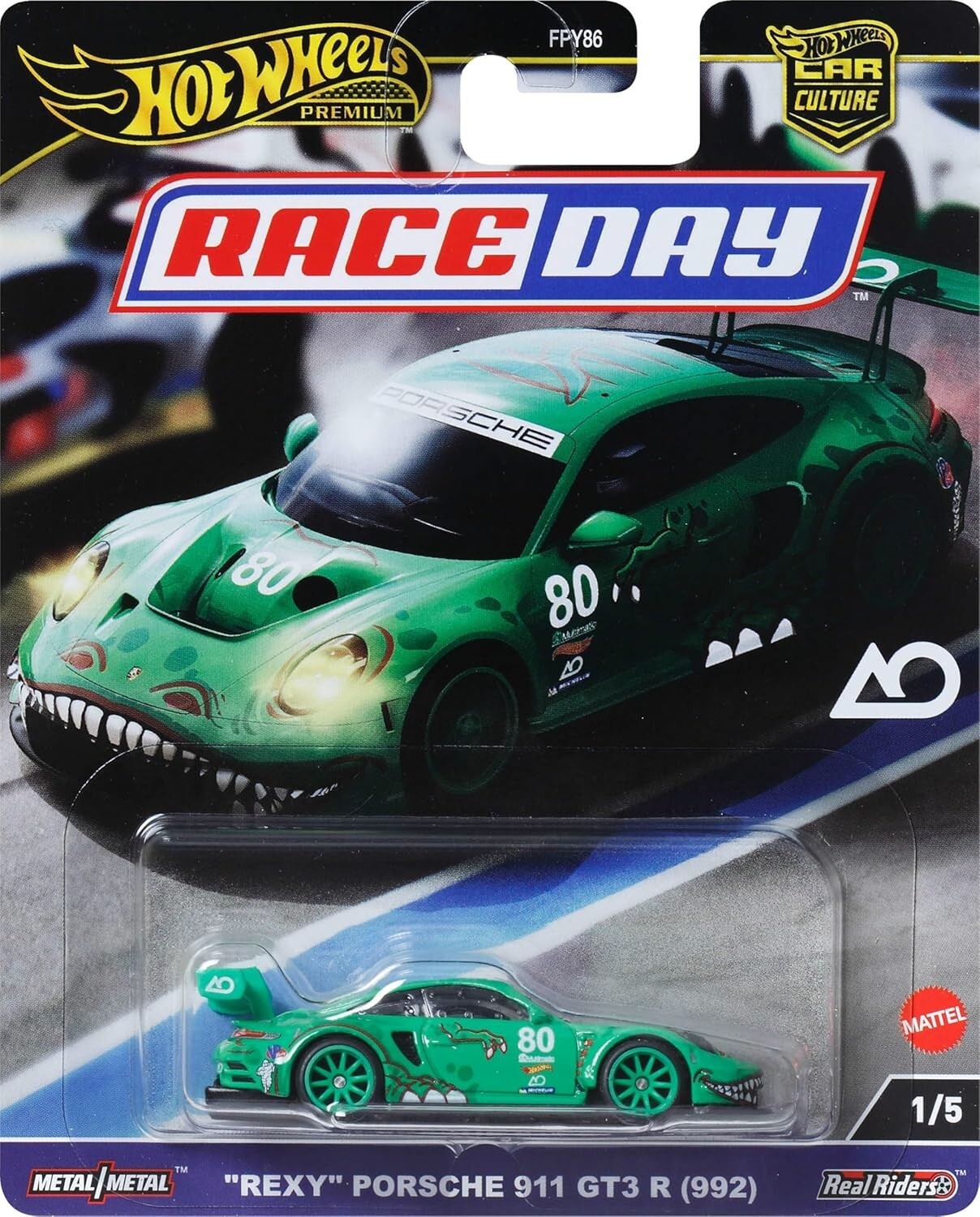 IN HAND* 2024 Hot Wheels Car Culture Race Day “REXY” PORSCHE 911