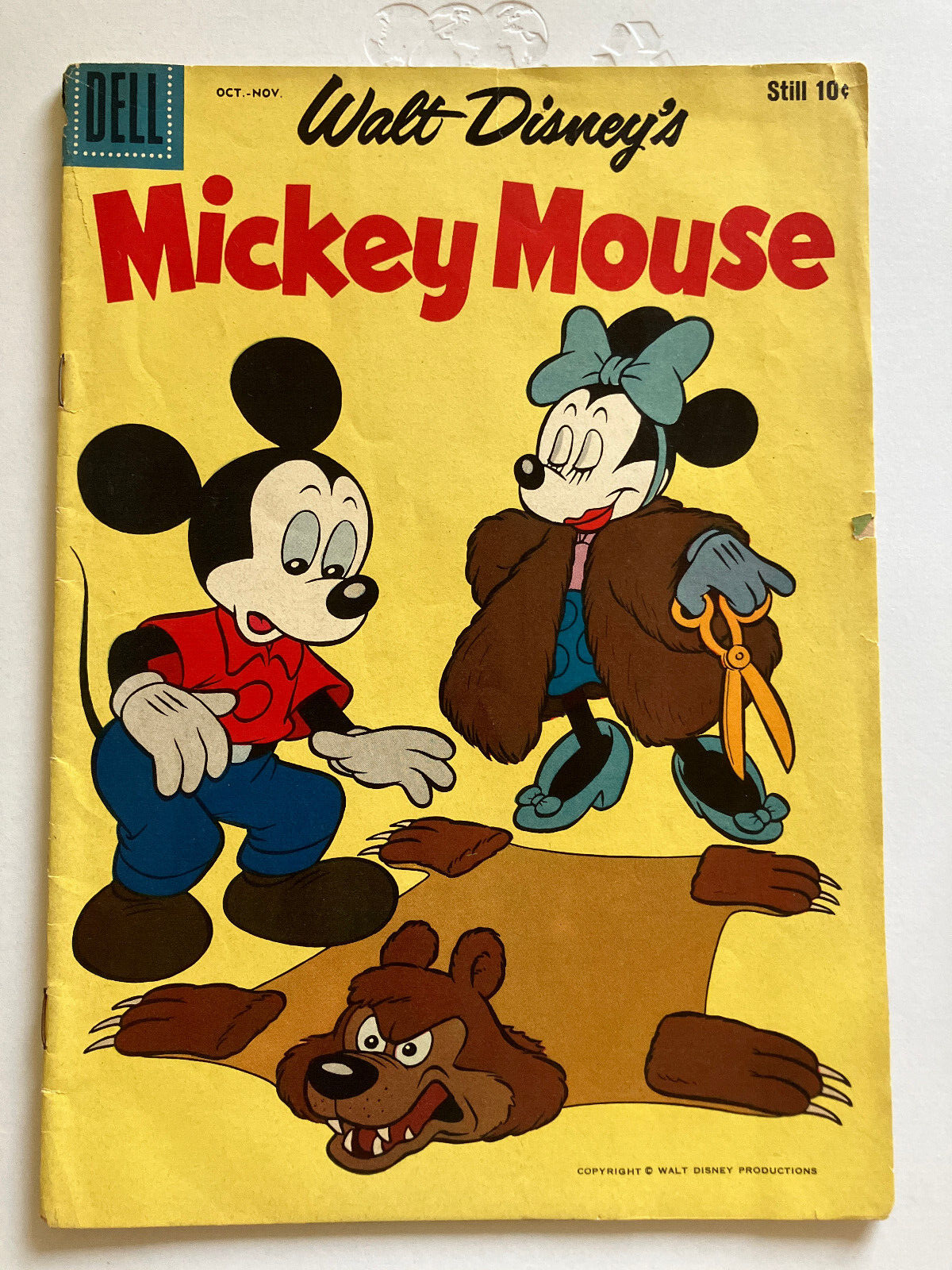 Walt Disney's Mickey Mouse Dell Comic #62 Oct-Nov 1958 | eBay