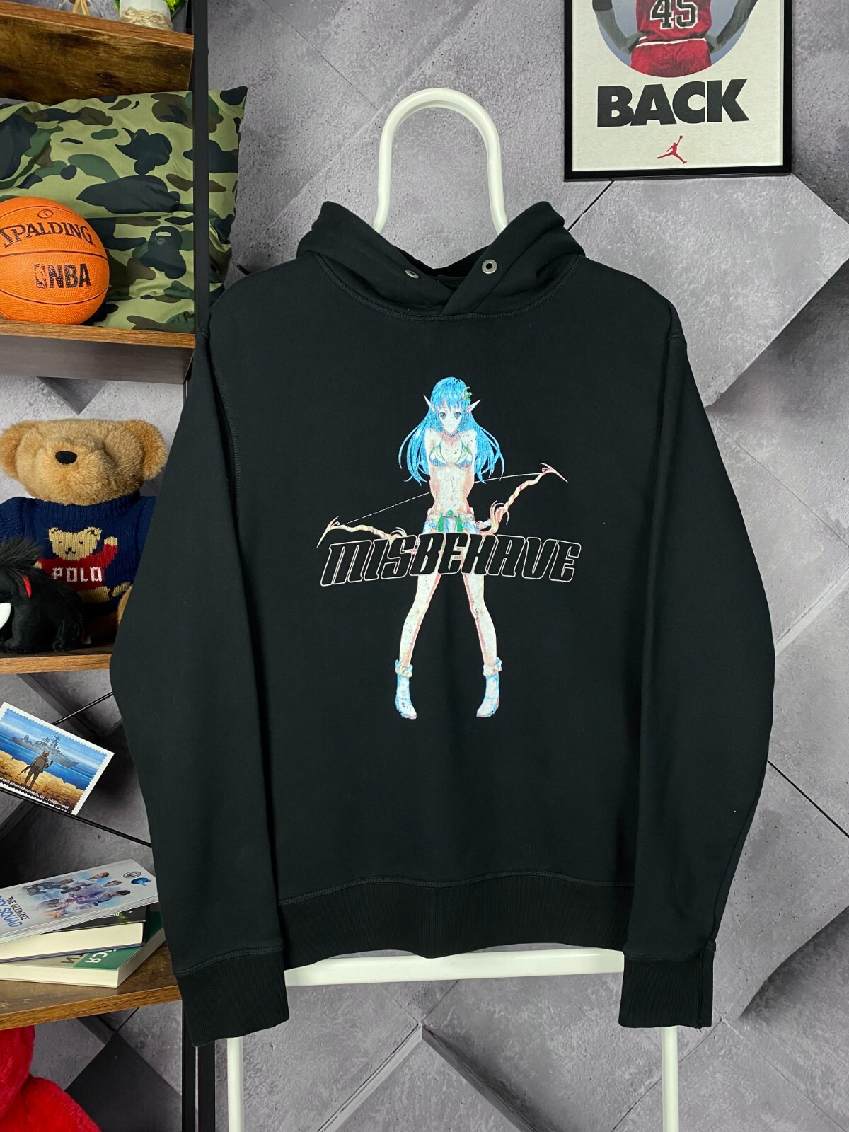MISBHV Shibuya Anime Misbehave Girl Black Hoodie | eBay
