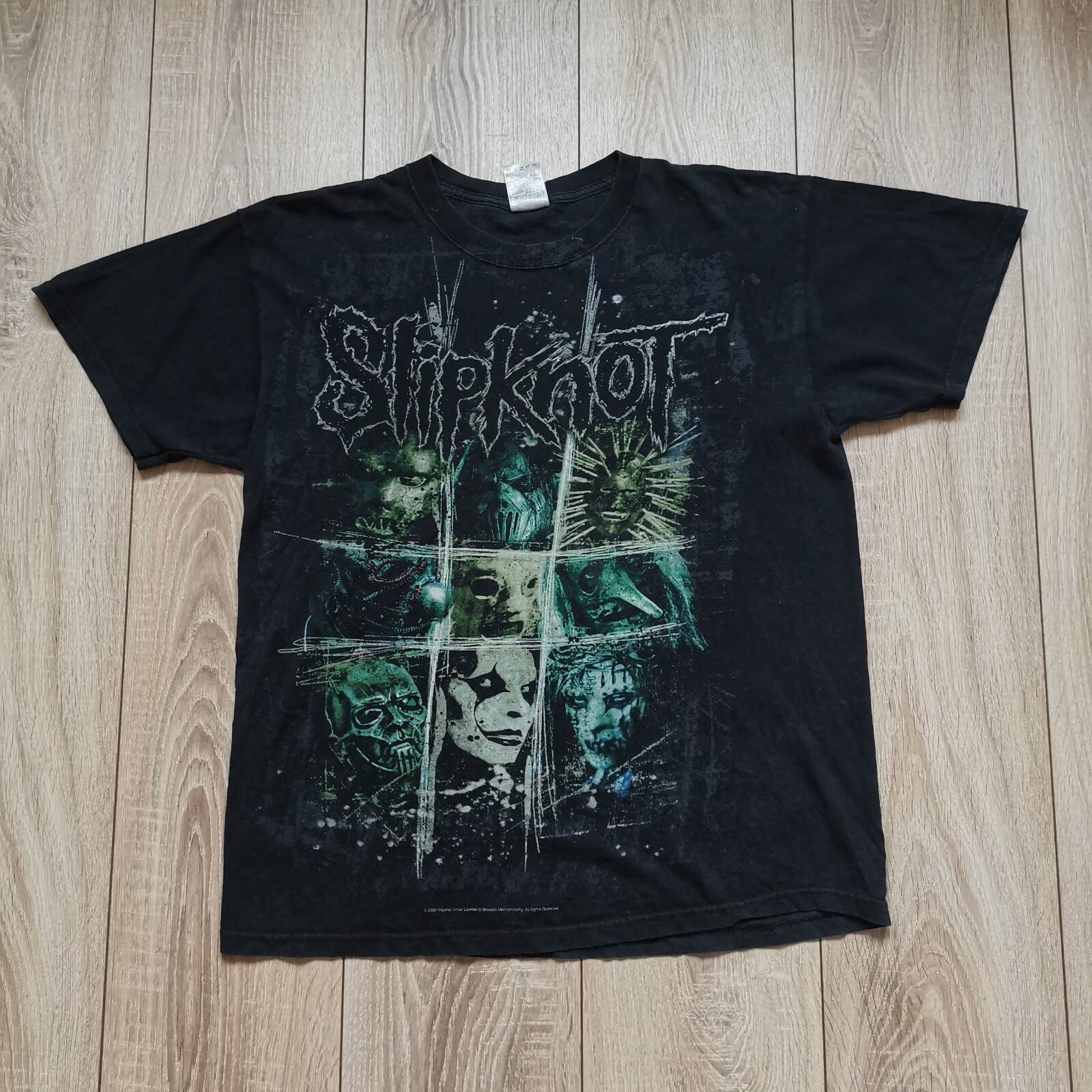 Slipknot 2008 Vintage Fruit of The Loom Band Tee Merchandise | eBay
