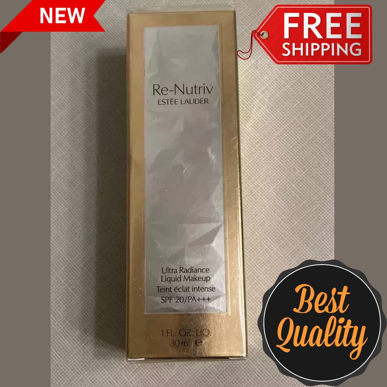 Estee Lauder Re-Nutriv Ultra Radiance Liquid Makeup SPF 20~1 oz