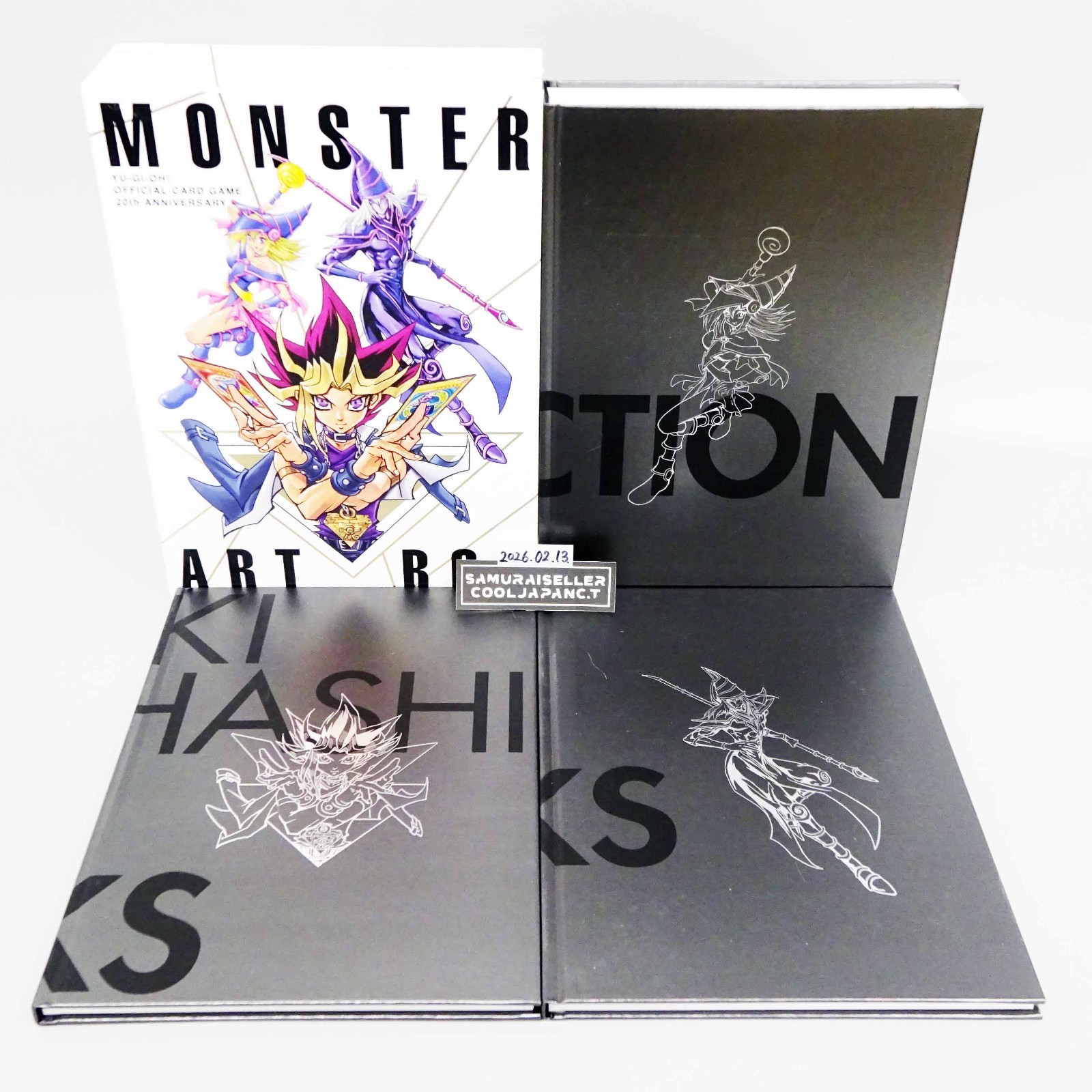 YU-GI-OH! OCG 20th ANNIVERSARY MONSTER ART BOX KONAMI ART BOOK