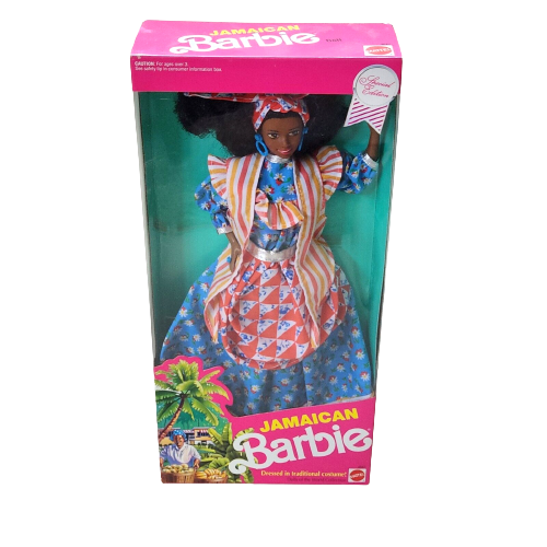 VINTAGE 1991 MATTEL JAMAICAN BARBIE DOLL OF THE WORLD # 4647