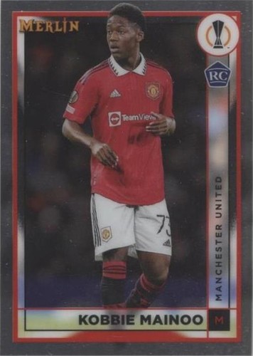 2022 Topps UEFA Japan Ed Kobbie Mainoo Blue Mojo #118 PSA 10