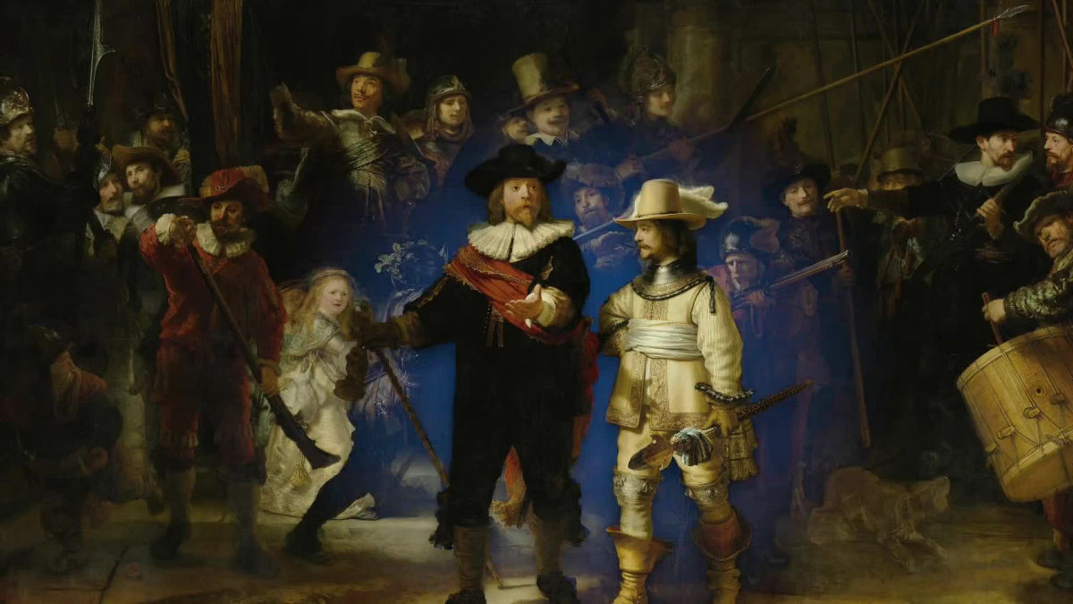 レンブラントの「夜警」は実は夜でも見張り中でもない、ではなぜ「傑作