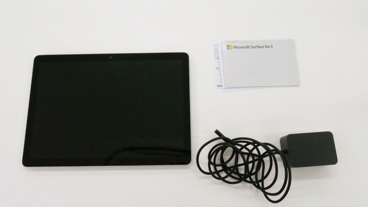 Microsoftの10.5インチ2-1n-1タブレット「Surface Go 3」と海洋