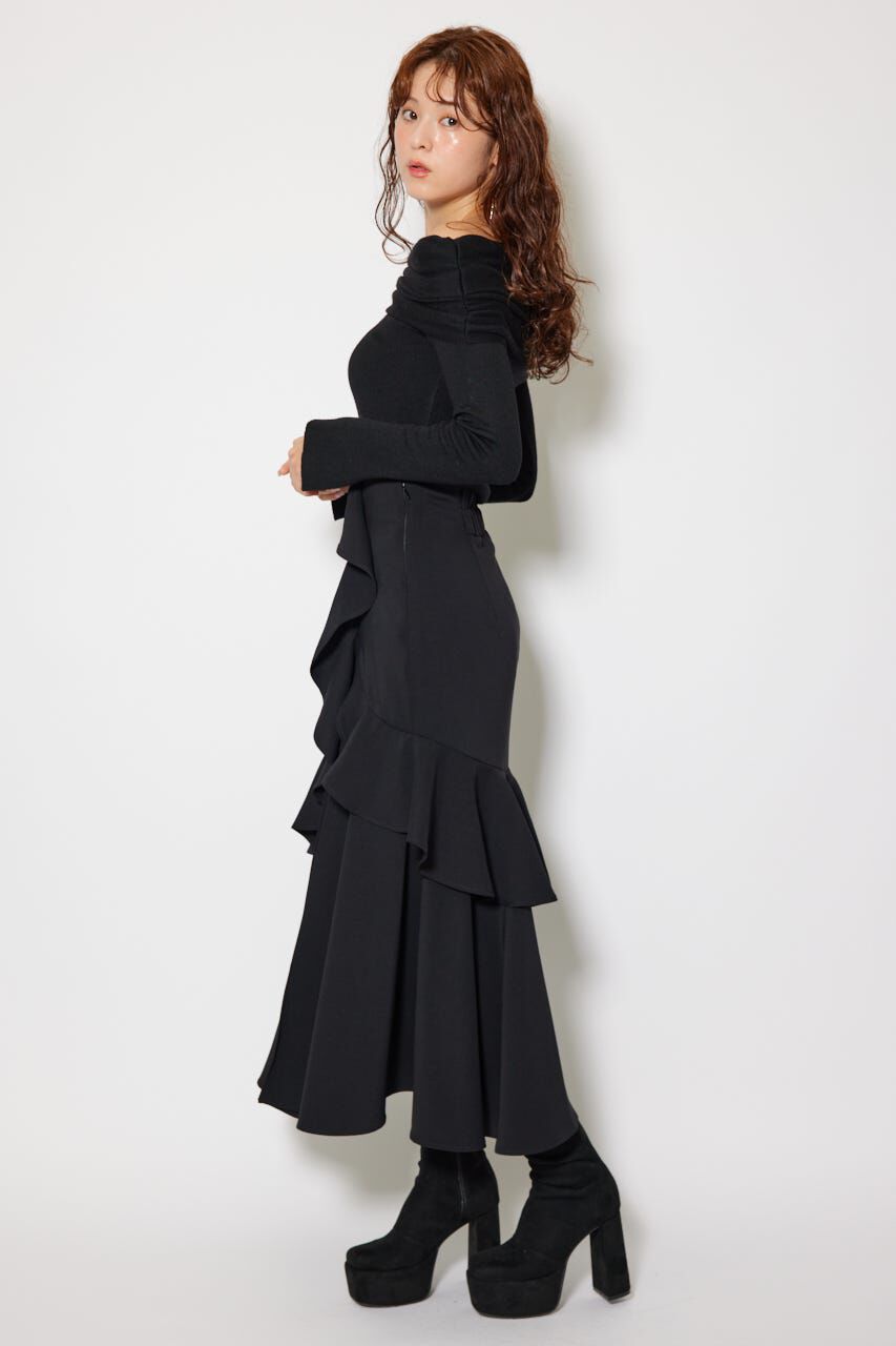 フリルスリットハイウエストスコートショートパンツ（rienda）｜ルミネ