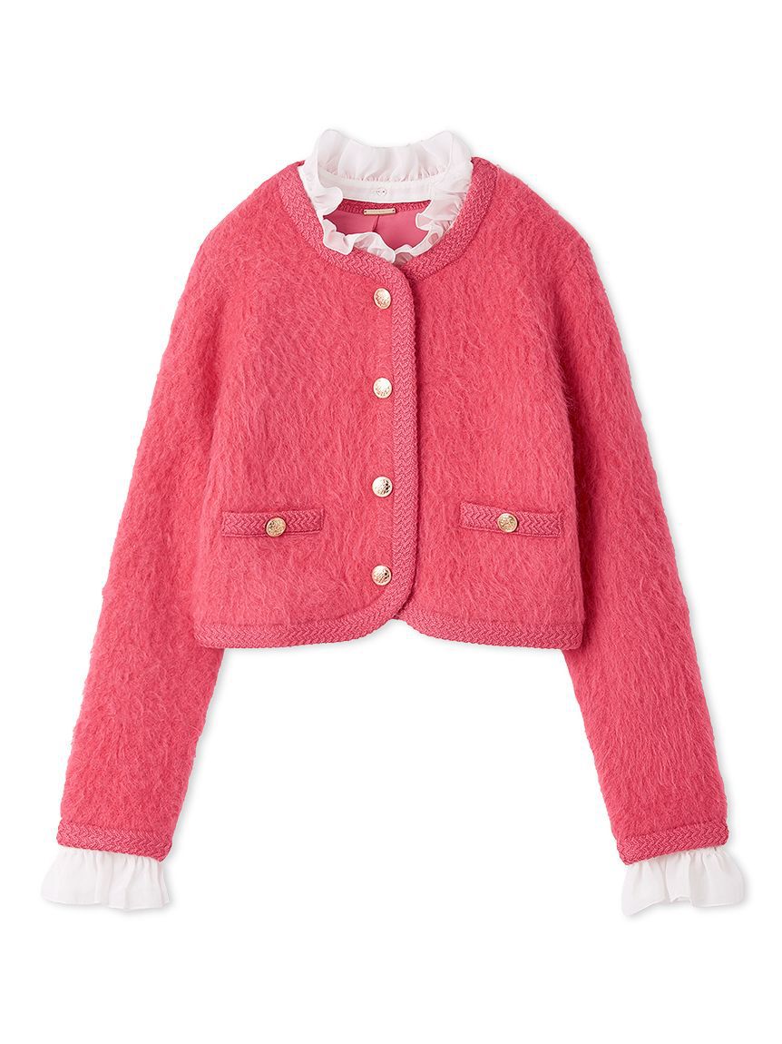 ファーライクフリルニットジャケット（SNIDEL）｜ルミネのファッション