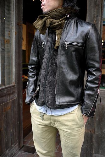 分享] THE REAL MCCOYS Buco J-100 馬革騎士皮衣 - Mobile01