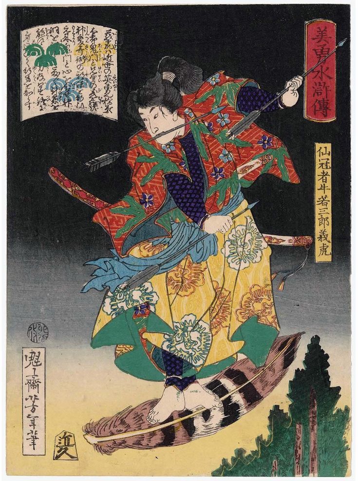 美勇水滸伝（びゆうすいこでん） - 月岡芳年 -『浮世絵・錦絵』などを
