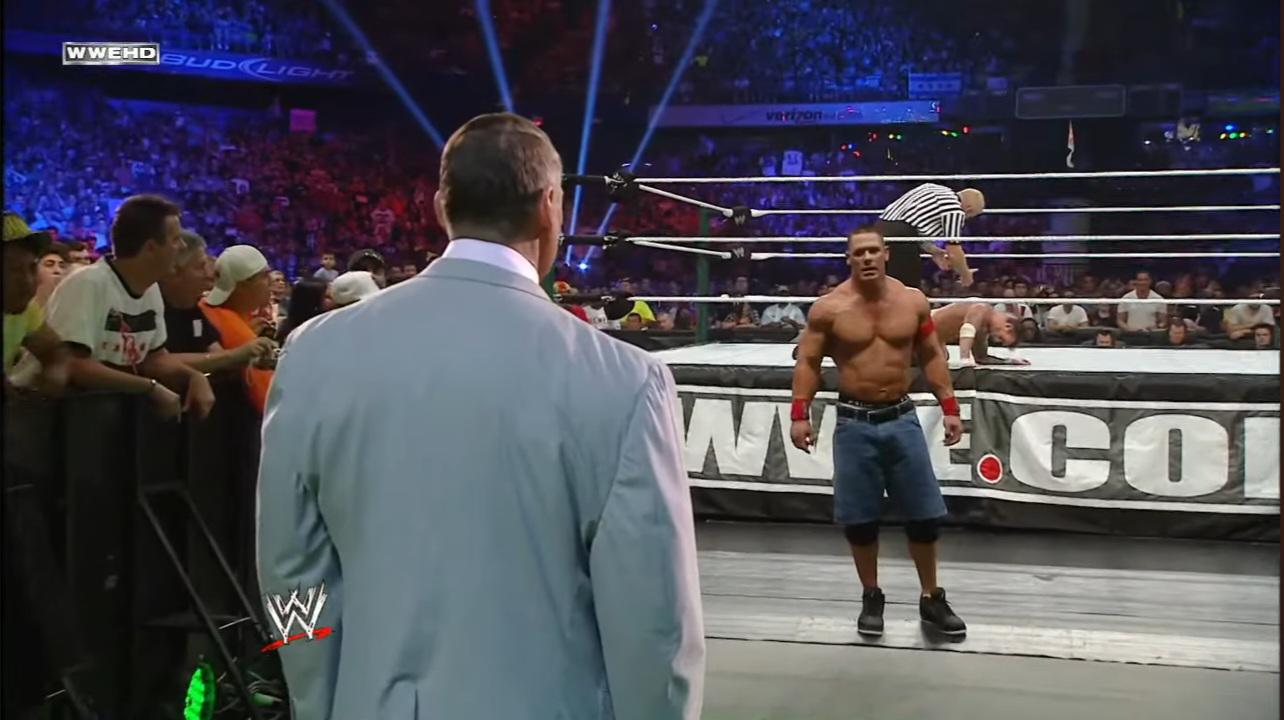 ジョン・シナ vs. CMパンク - WWEタイトル - MONEY IN THE BANK 2011