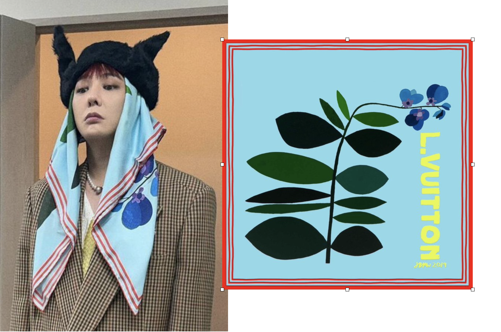Anyone recognize the scarf GD wears in the Power MV? : r/bigbang
