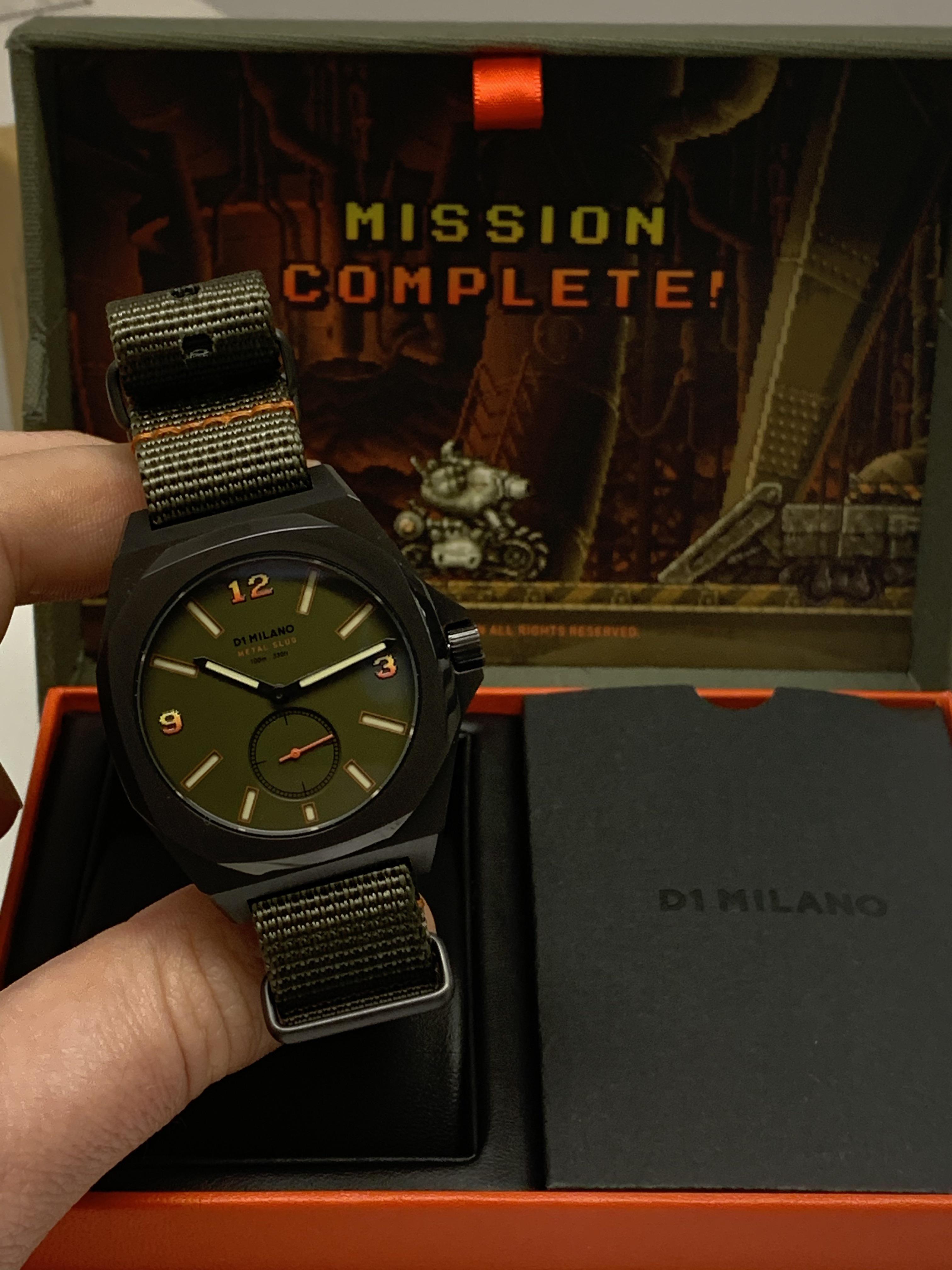 D1Milano] Metal Slug Limited Edition : r/Watches
