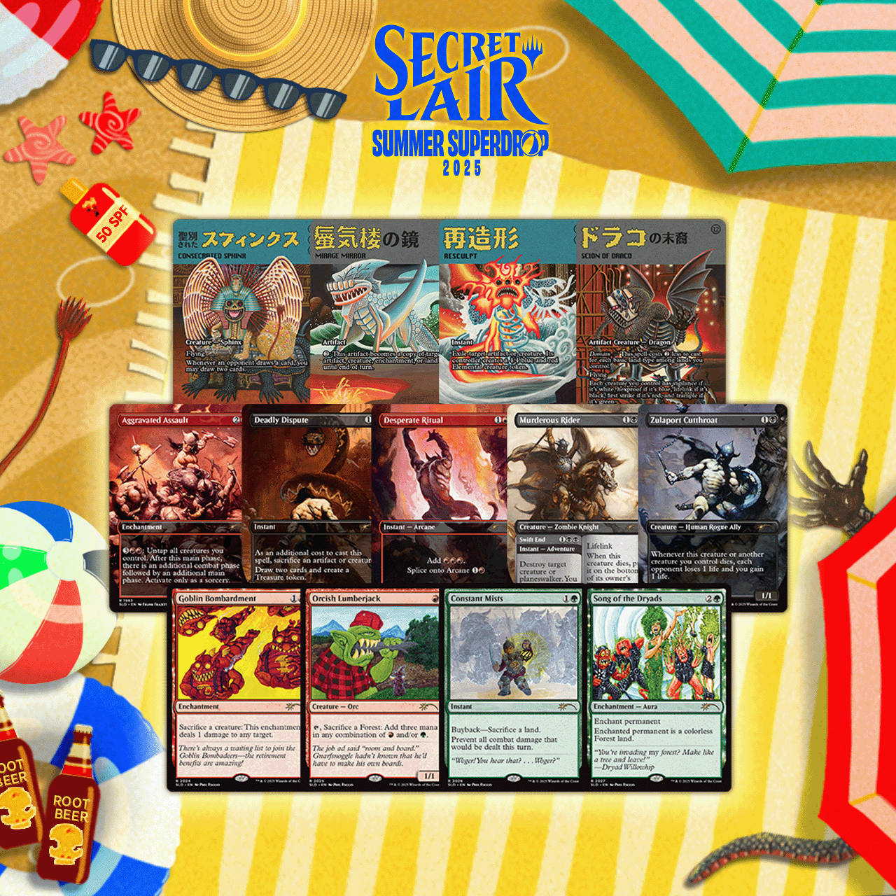 New SLD Summer artist series drop announced. : r/magicTCG