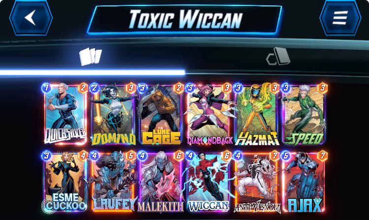 Hit Infinite this season, with a Toxic deck mixed with a Wiccan