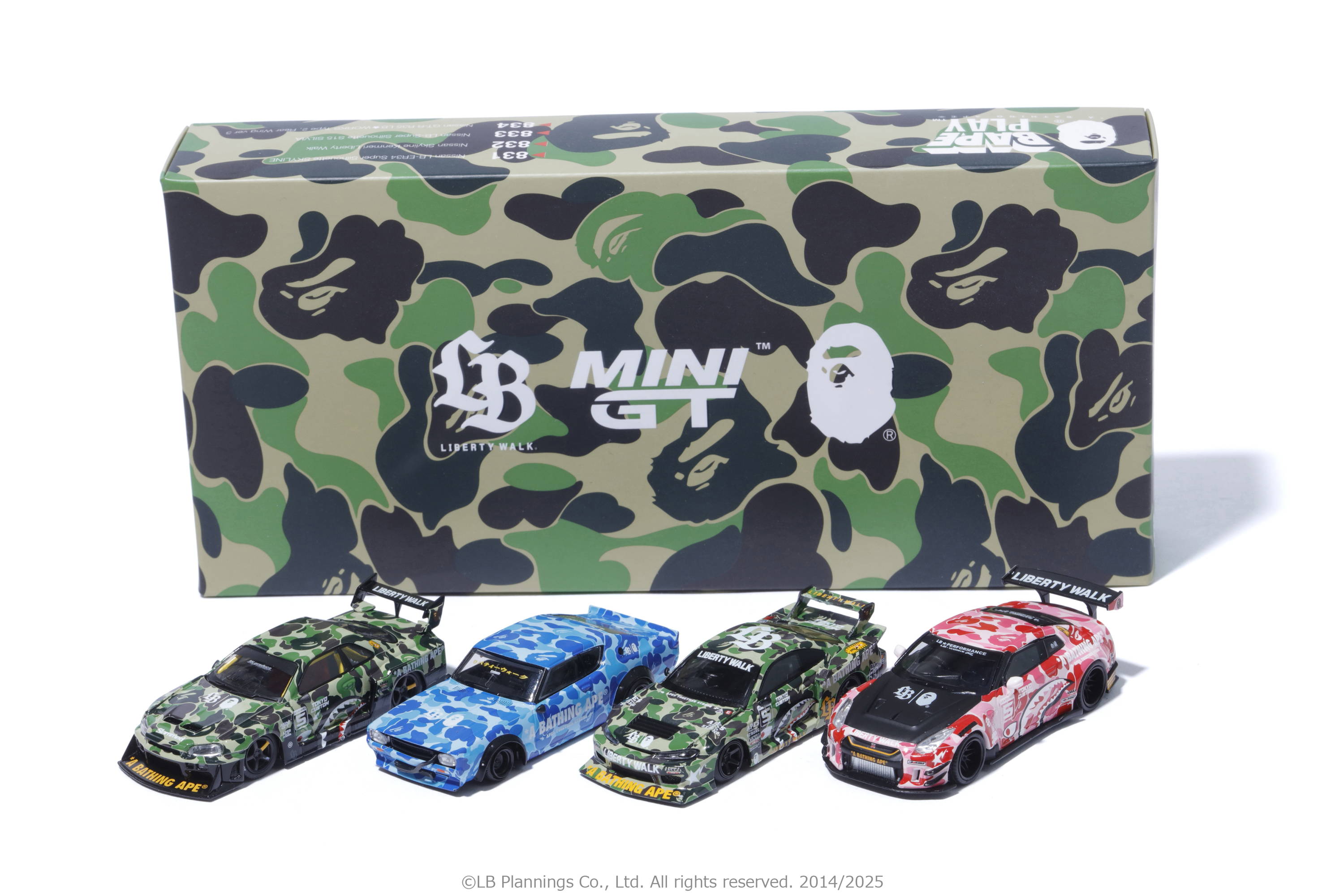 A BATHING APE® x LIBERTY WALK | bape.com