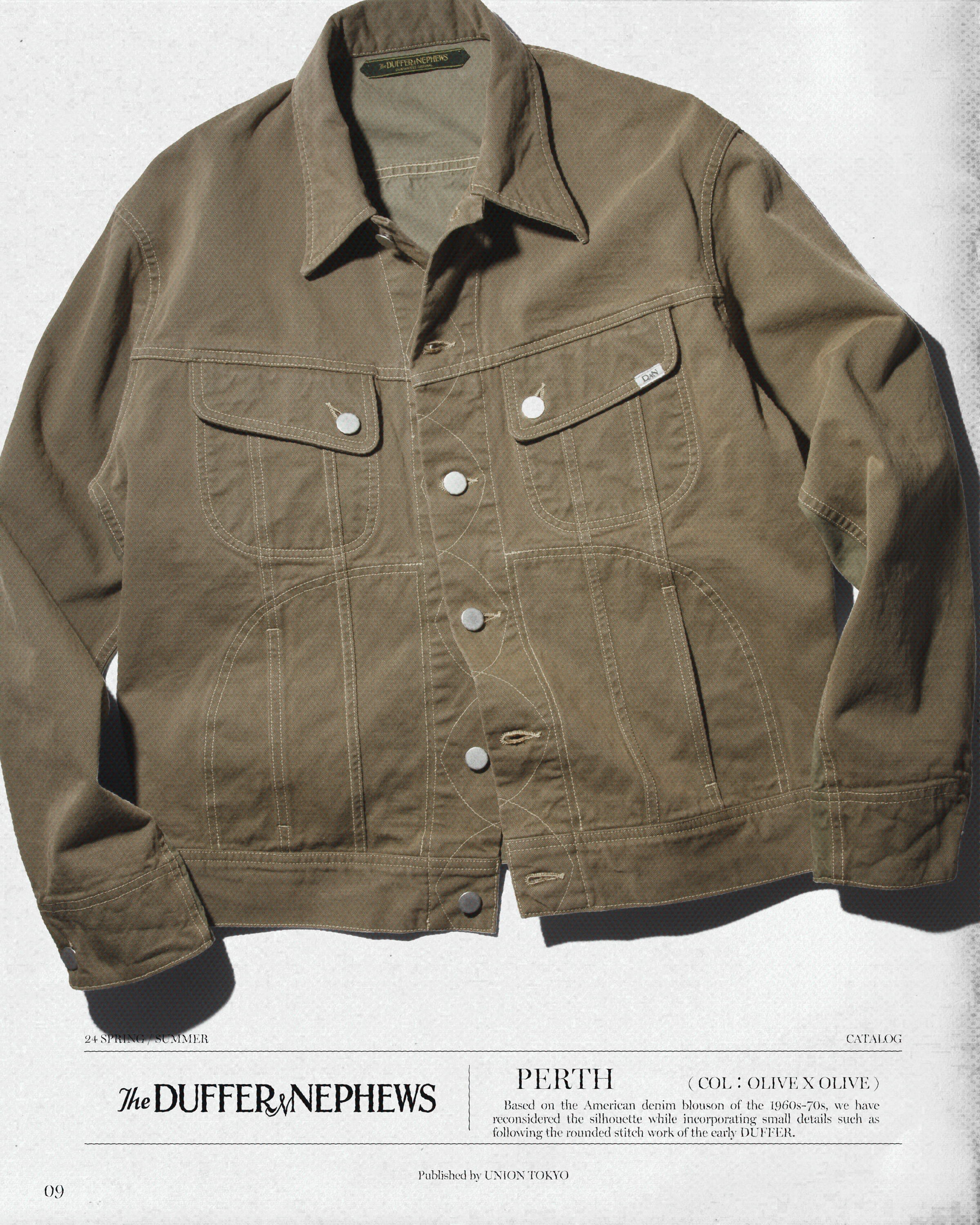 Features | The DUFFER N NEPHEWS 24 Spring / Summer｜【公式通販