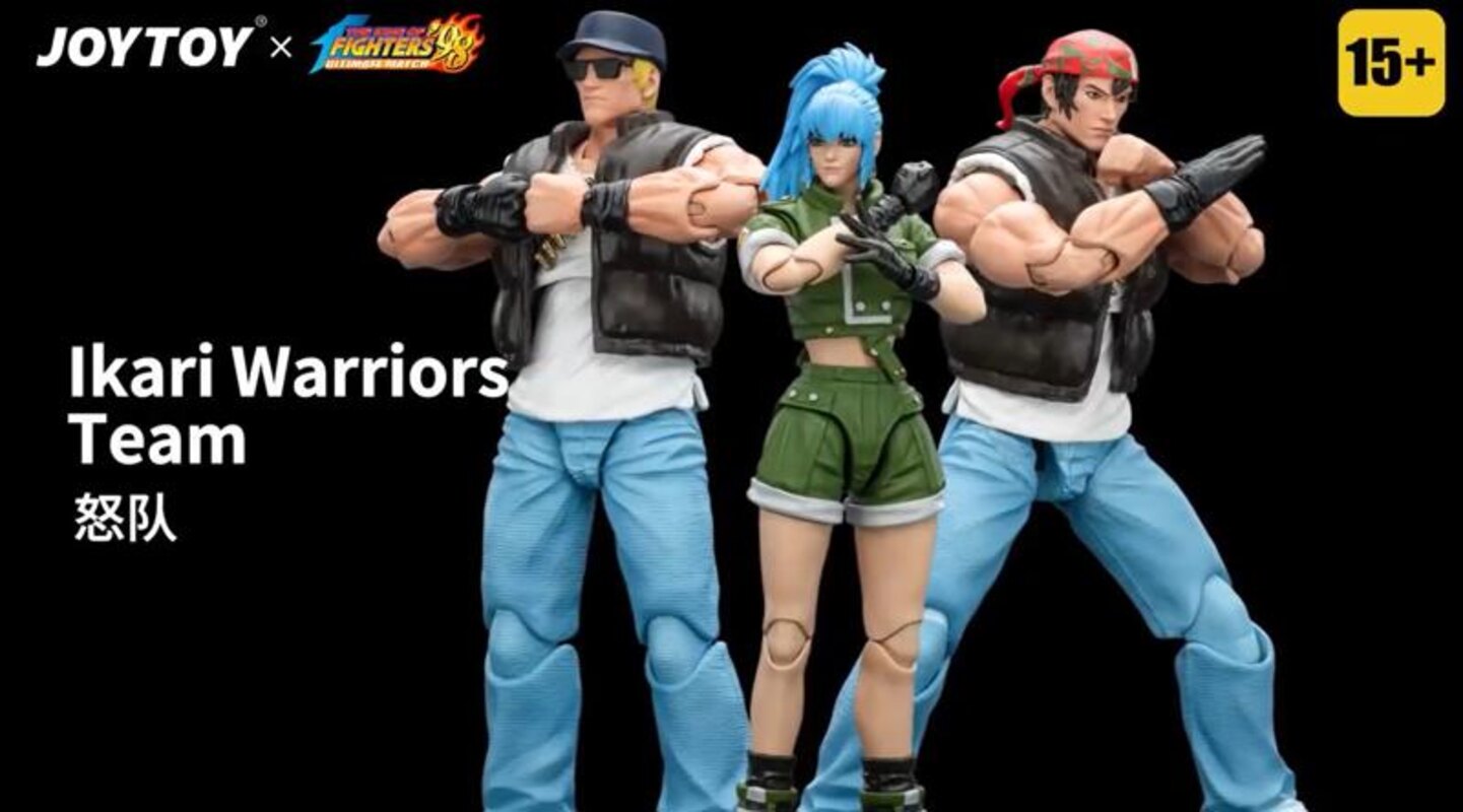 Joy Toy King Of Fighters '98: Ultimate Match - lkari Warriors Team
