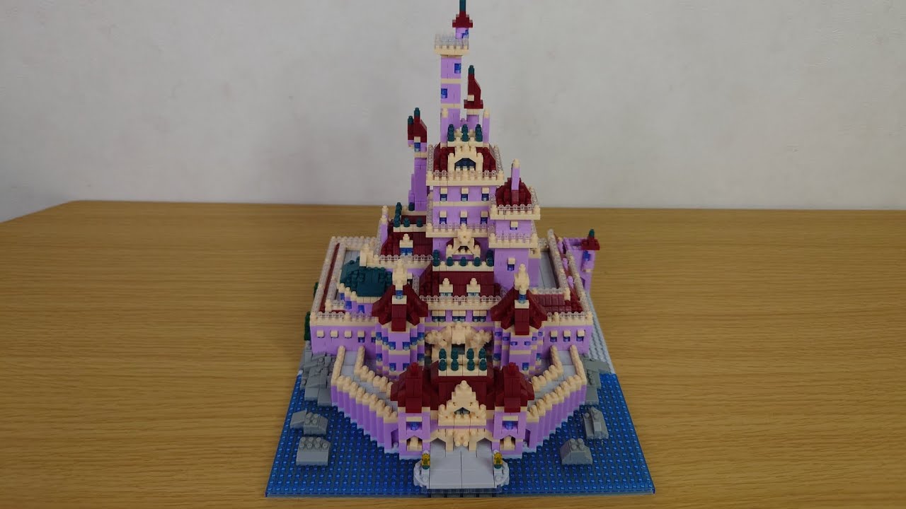 ナノブロック 美女と野獣の城 nanoblock BEAUTY AND BEAST CASTLE
