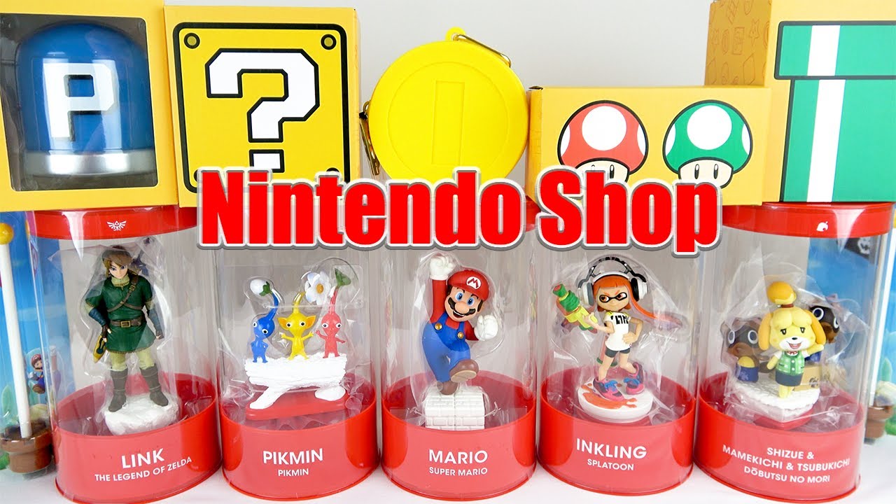 NintendoTokyoスタチューフィギュアを開封してみた - YouTube