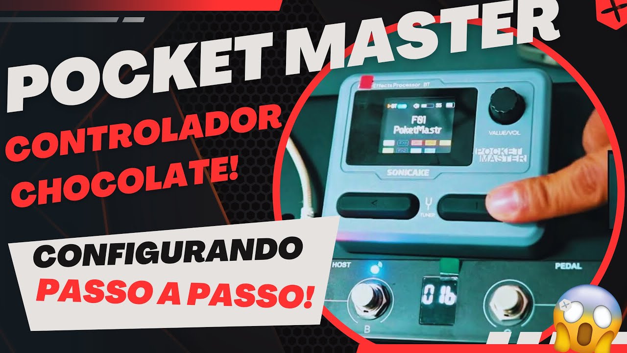 POCKET MASTER + CHOCOLATE CONTROLLER - HOW TO SET UP