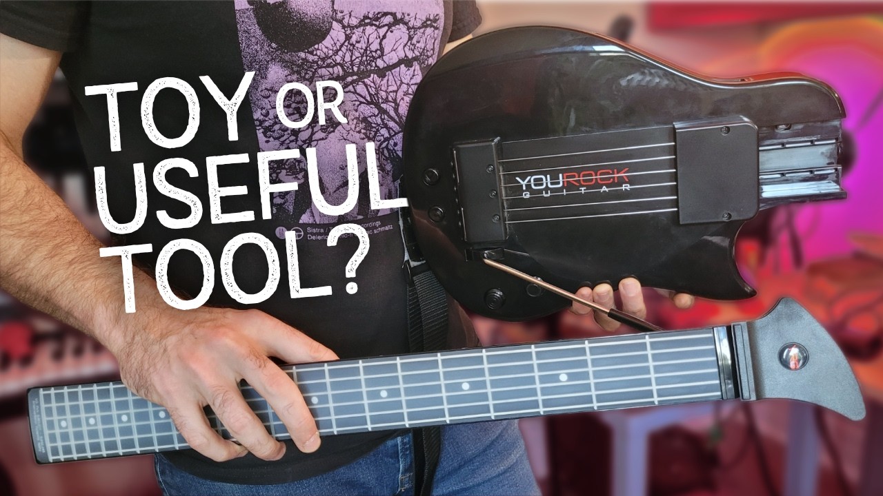 You Rock Guitar – Toy or Useful MIDI Tool? (YRG-1000 Gen 2) - YouTube
