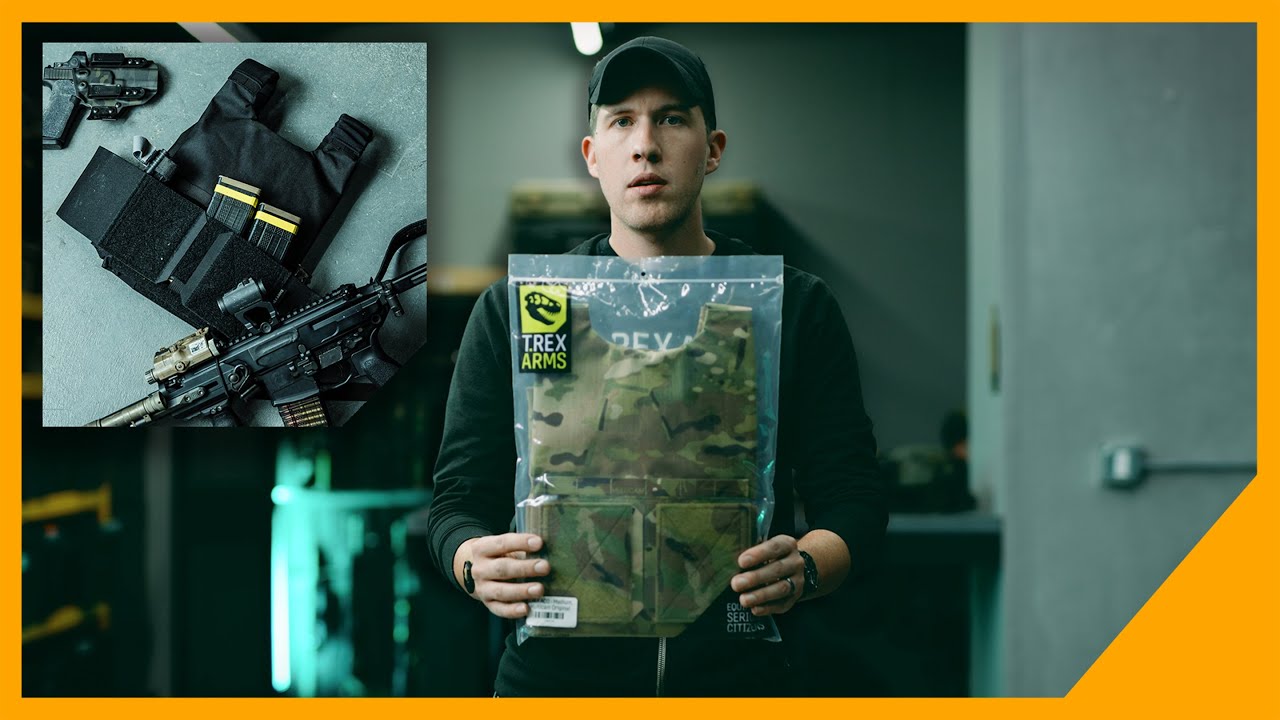 T.REX ARMS AC0 スリック プレートキャリア ブラック サイズ:Small