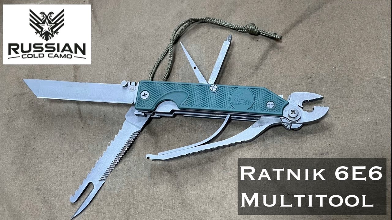 Ratnik Multitool 6E6 Russian Cold Camo - YouTube