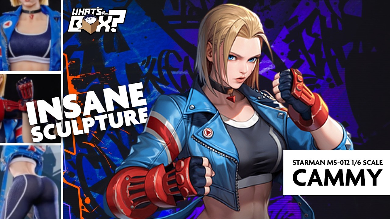Street Fighter 6 Cammy “Star Man-012” 1/6 Scale Statue Unboxing