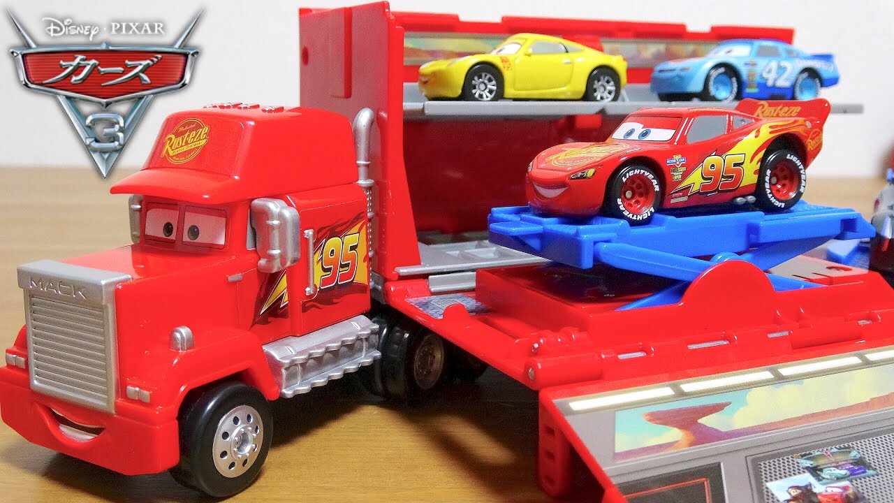 Cars3 Tomica Let's play at the maintenance dock! Mack Cars Tomica