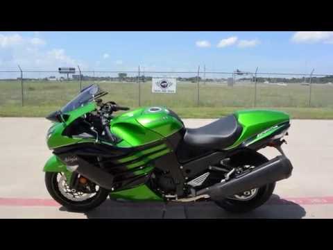SALE $11,099: 2016 Kawasaki ZX14R Golden Blazed Green Overview and
