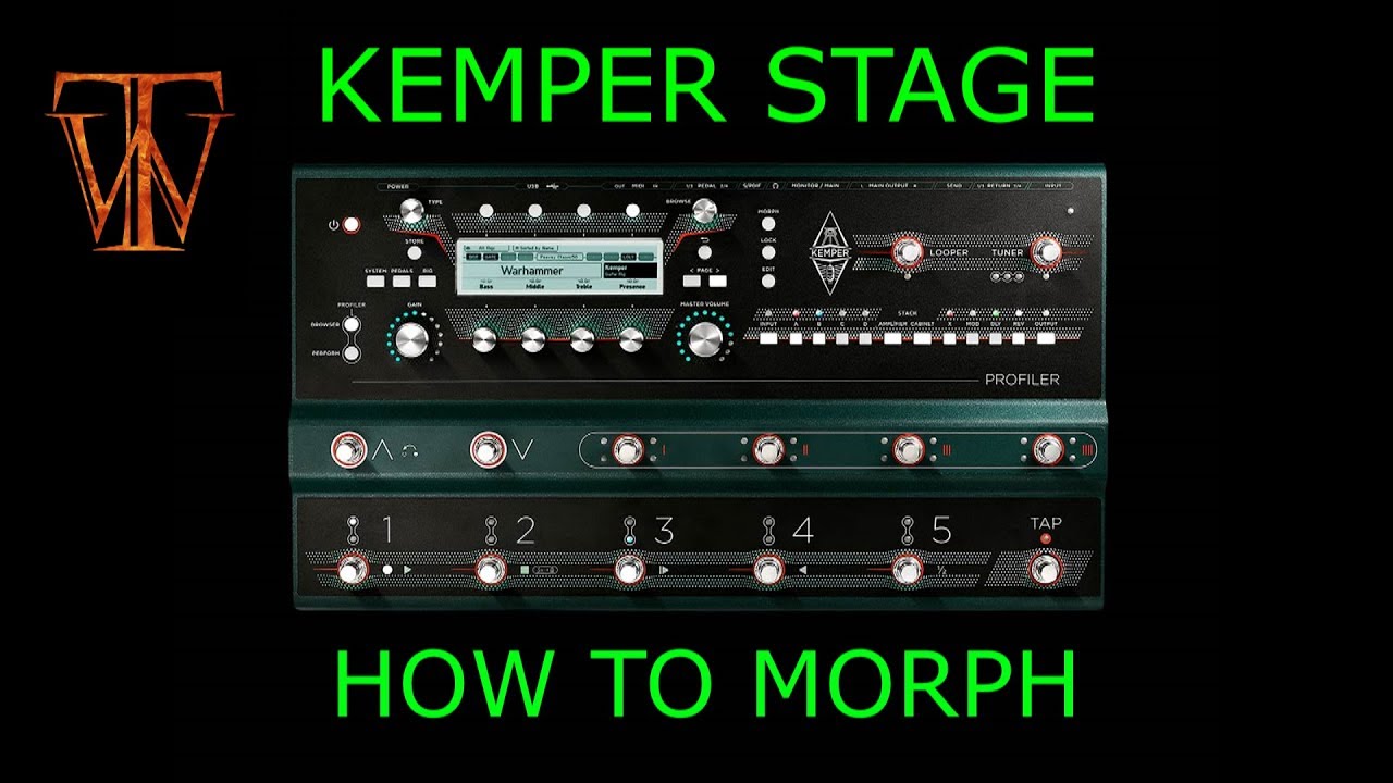 Kemper Stage Morph - How To - YouTube