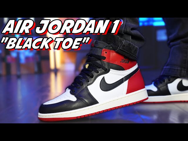 Air Jordan 1 High OG Reimagined Black Toe Review and On Foot - YouTube