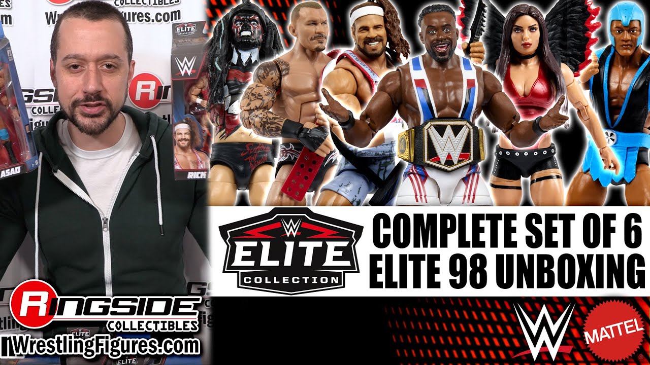 Farooq (Ron Simmons) - WWE Elite 98 WWE Toy Wrestling Action