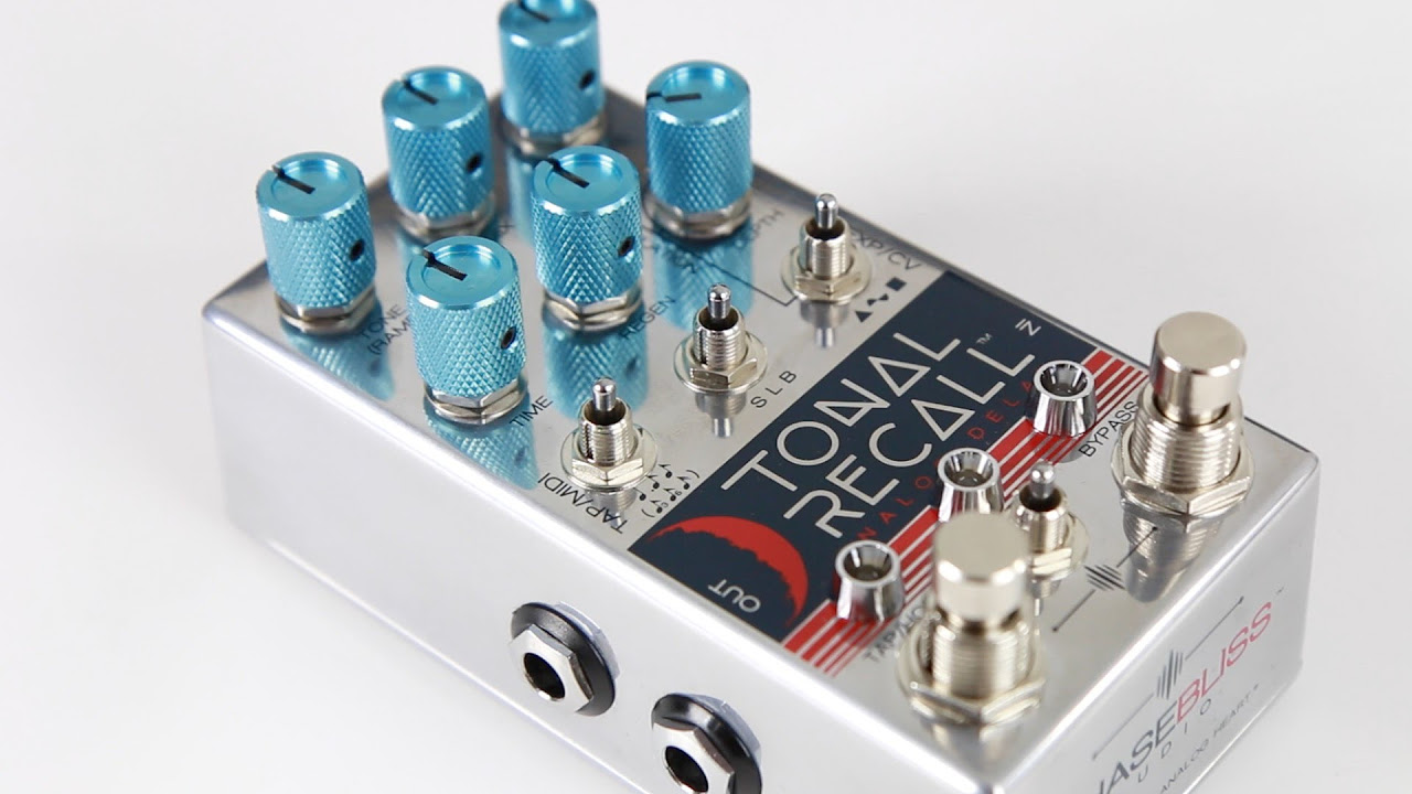 Chase Bliss Audio Tonal Recall Analog Delay - YouTube