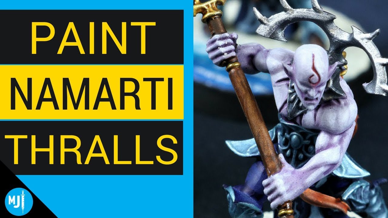 How to paint Idoneth Deepkin Namarti Thralls Age of Sigmar