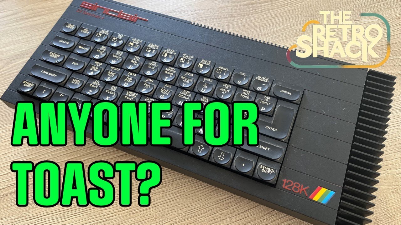 Sinclair ZX Spectrum + 128k Toastrack! The last 'proper' Sinclair