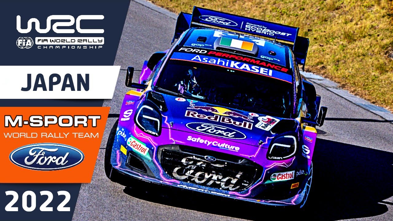 M-Sport Ford Rally Highlights | WRC FORUM8 Rally Japan 2022 - YouTube