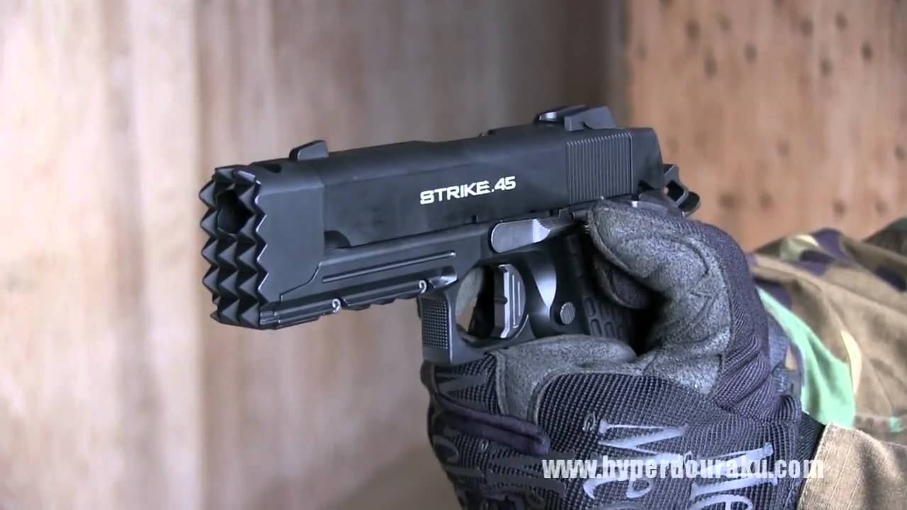 STRIKE .45 ガスガン 2マガジン付き STRIKE .45 ガスガン 2マガジン