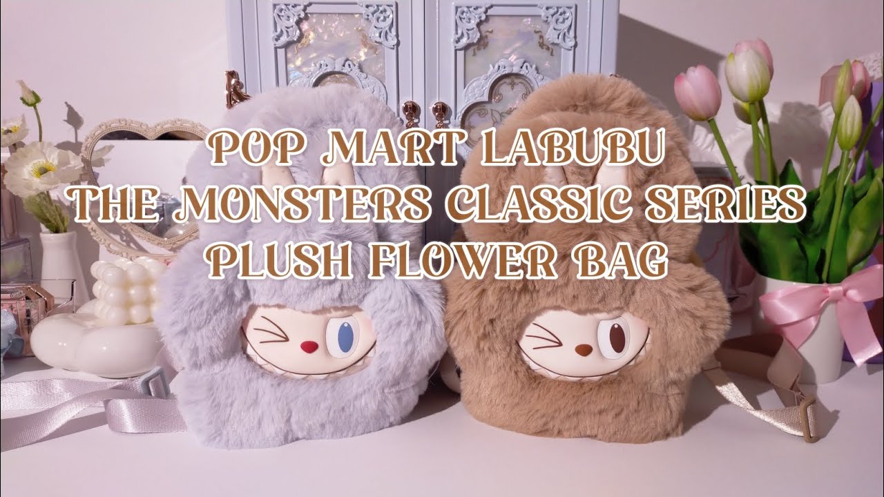 🌸 ASMR Unboxing & Review! New POPMART LABUBU BAGS The Monsters