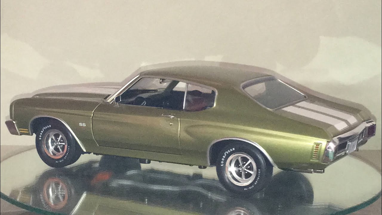 Review of an Auto World 1:18 1970 Chevrolet Chevelle SS 454 - YouTube