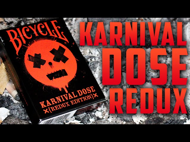 Deck Review - Bicycle Karnival Dose Red Redux Edition [HD] - YouTube