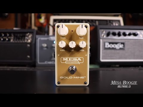 Mesa/Boogie Gold Mine Pedal!!! - YouTube