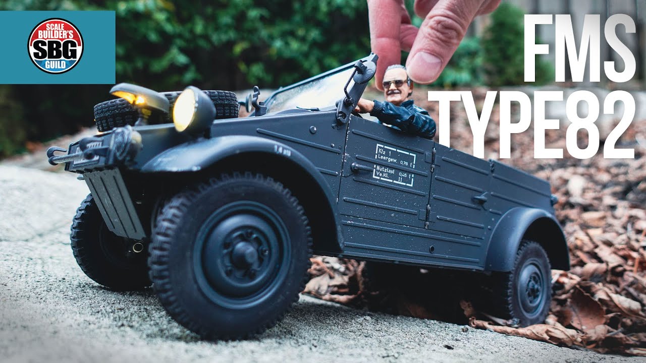 FMS Type82 Kübelwagen - Let's Weather it! - YouTube