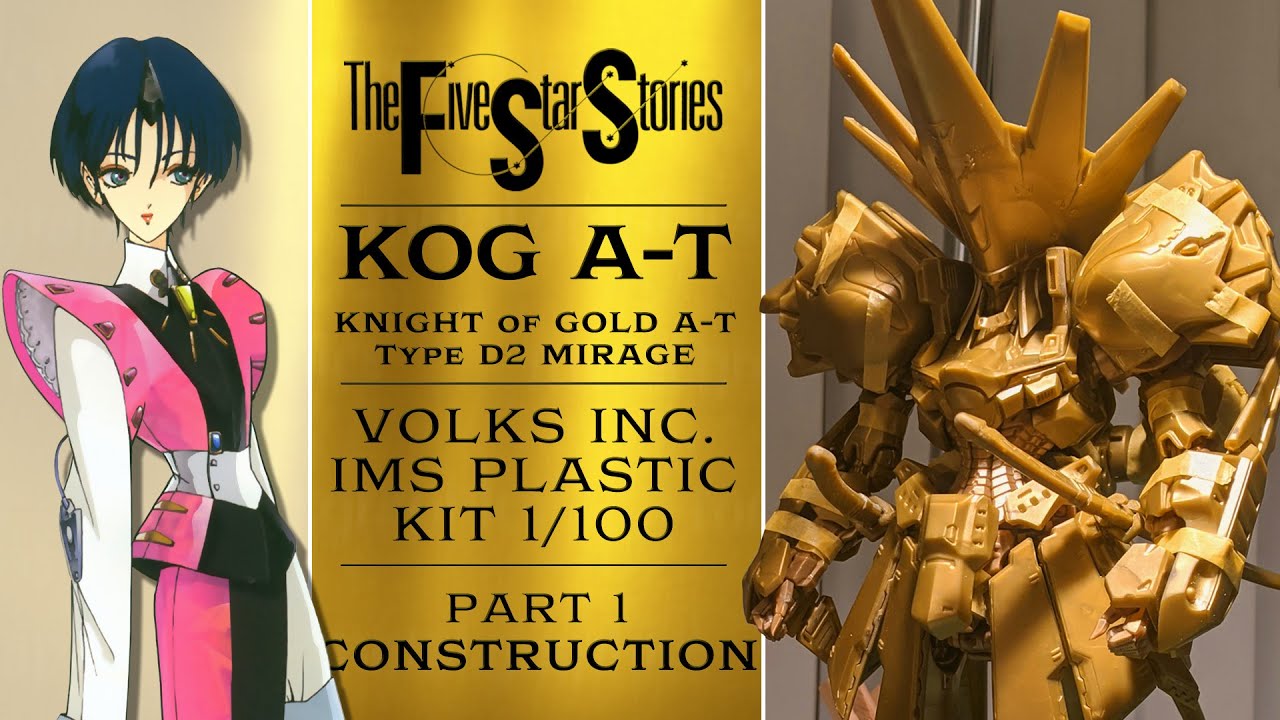 Five Star Stories - Volks Knight of Gold A-T 1/100 IMS - YouTube
