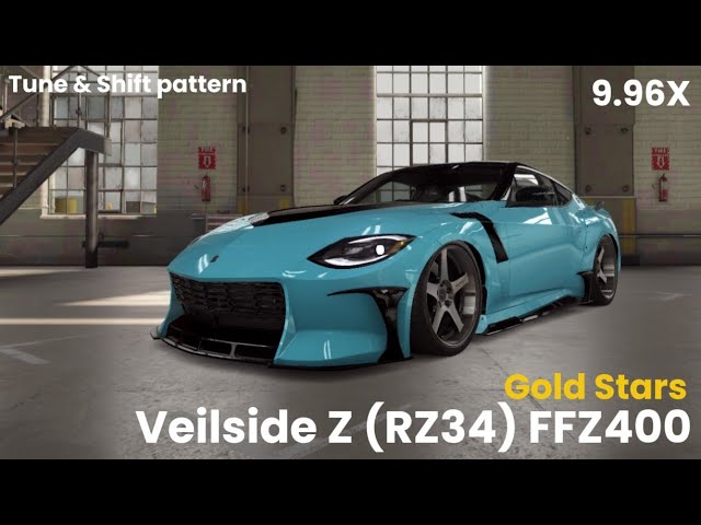 4K] CSR2 | Nissan Veilside Z (RZ34) FFZ400 (Gold Stars) • Tune