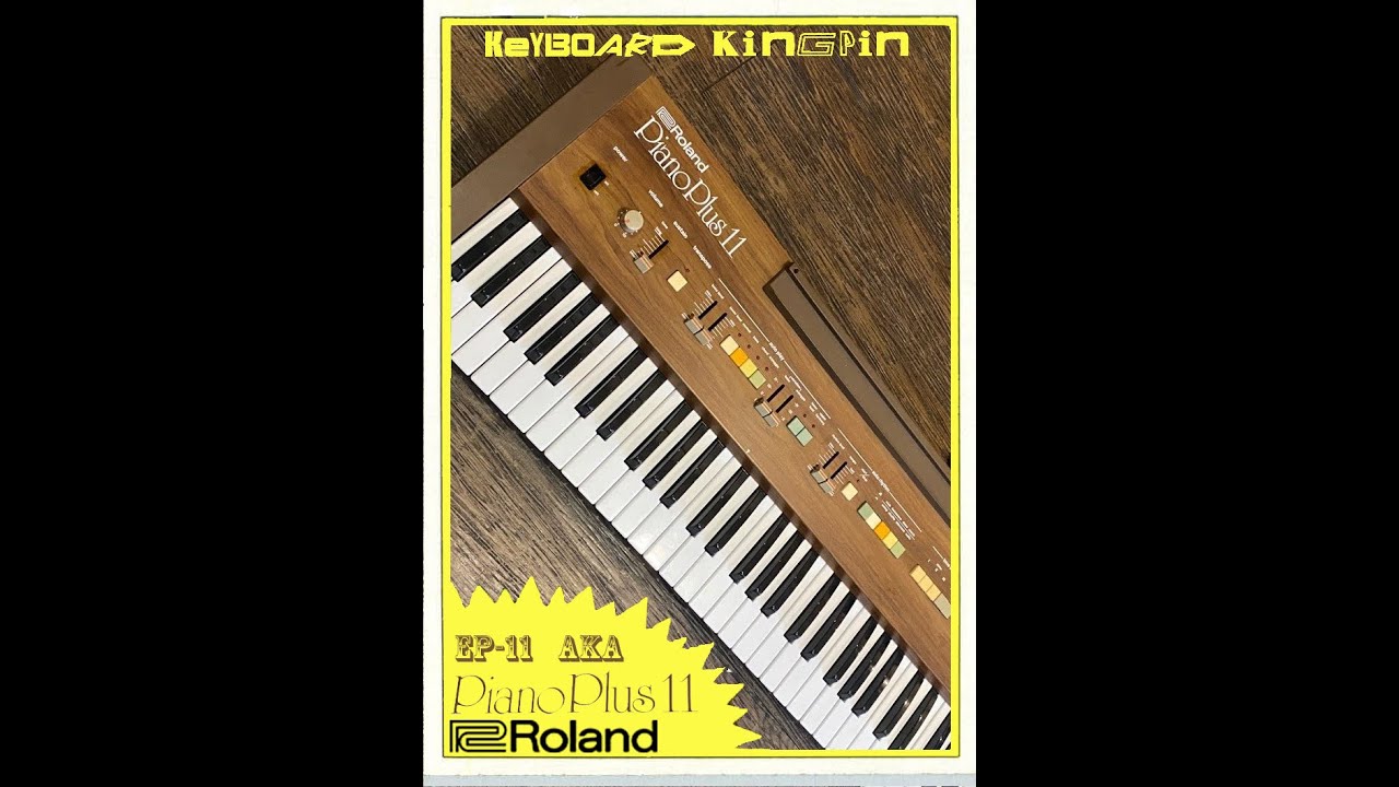 Roland Ep-11 ( Piano Plus 11) Demo and Beat by Keyboard Kingpin