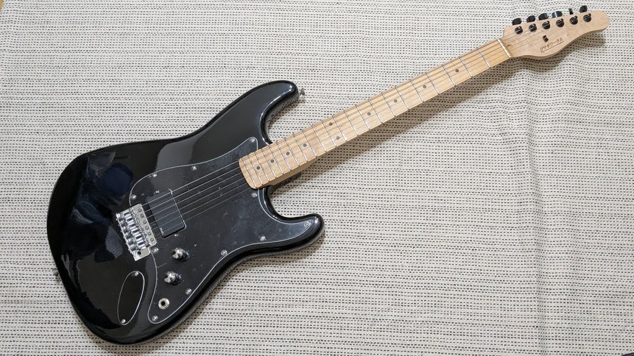 EMG 81 on the Stratocaster ストラトキャスターにEMG 81を載せてみた