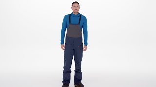 メンズ・スノードリフター・ビブ：パタゴニア - YouTube